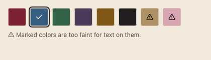 AccentColorPicker 浅色主题渲染快照