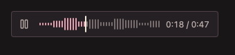 AudioMessage 深色主题渲染快照