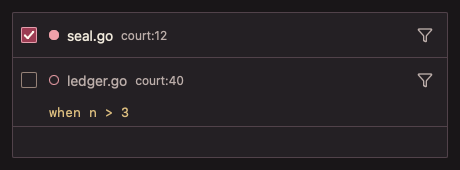 BreakpointList 深色主题渲染快照