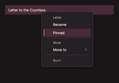 ContextMenu 深色主题渲染快照