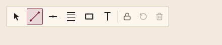 DrawingToolbar 浅色主题渲染快照