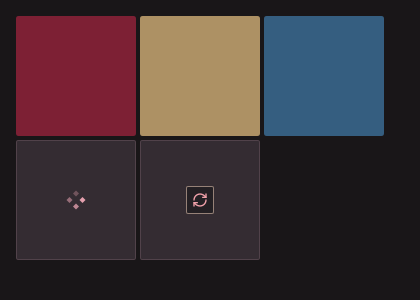 ImageGrid 深色主题渲染快照