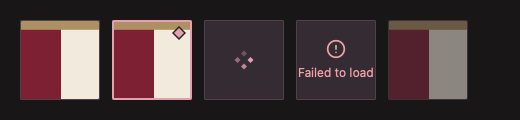 ImageThumbnail 深色主题渲染快照