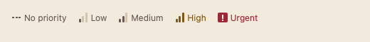 PriorityIndicator 浅色主题渲染快照