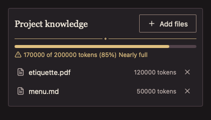 ProjectKnowledgePanel 深色主题渲染快照