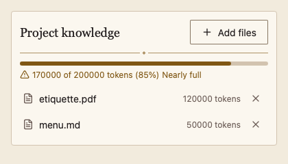 ProjectKnowledgePanel 浅色主题渲染快照