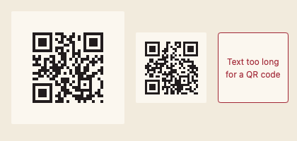 QRCode 浅色主题渲染快照