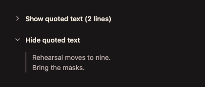 QuotedText 深色主题渲染快照