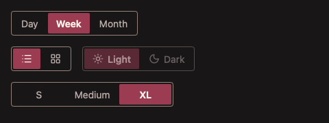 SegmentedControl 深色主题渲染快照