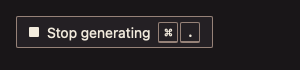 StopGeneratingButton 深色主题渲染快照