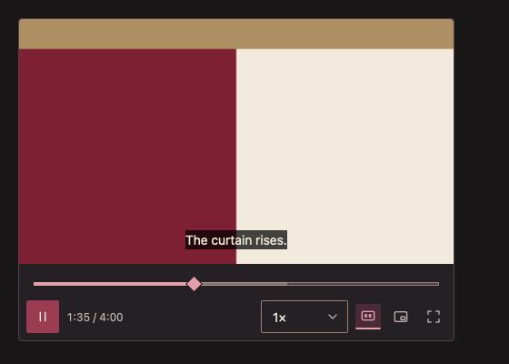 VideoPlayer 深色主题渲染快照